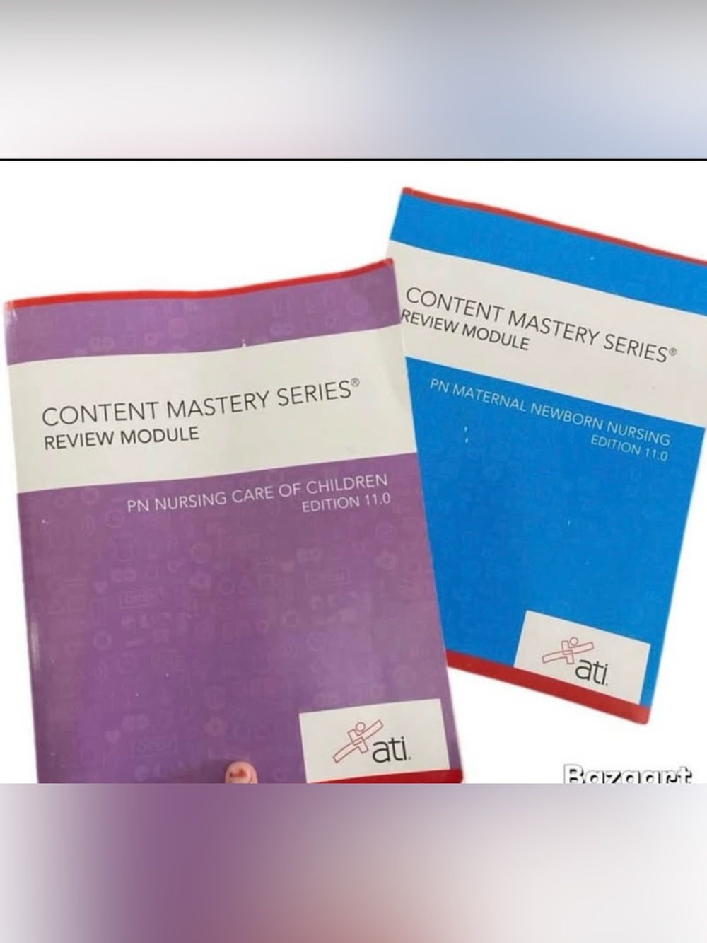 2 Textbooks PN Maternal Newborn Nursing 11.0 & PN Nursing Care of Children 11.0